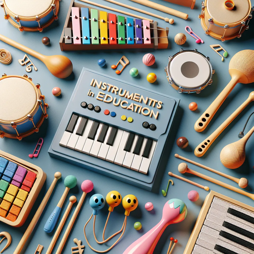 Instrumenty w edukacji – muzyczne inspiracje dla przedszkoli i żłobków